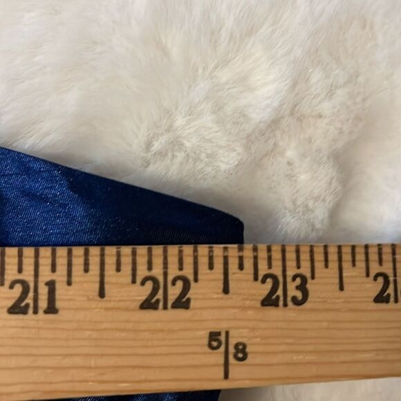 New! ANTHROPOLOGIE Hutch Tulle Bow Tie Strapless Midi Dress Navy Size18W - Picture 14 of 16